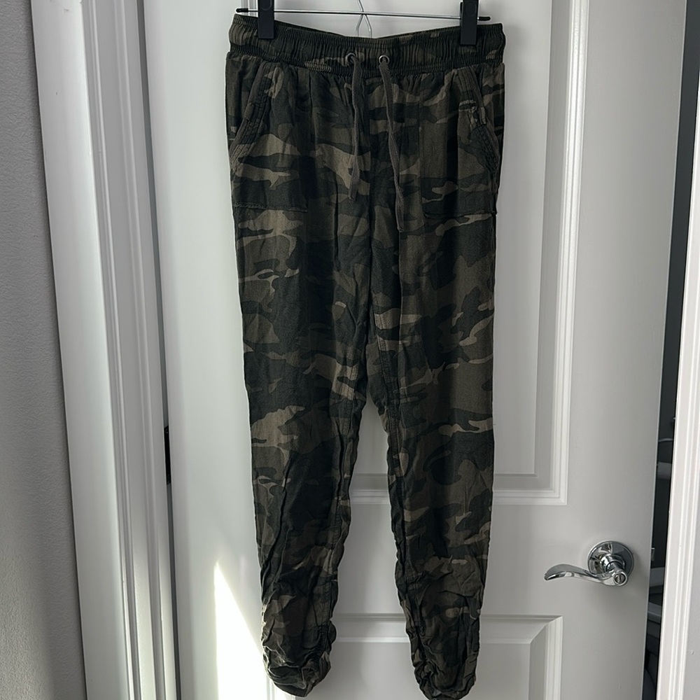 Rewash Camo Print Drawstring Joggers Size M
